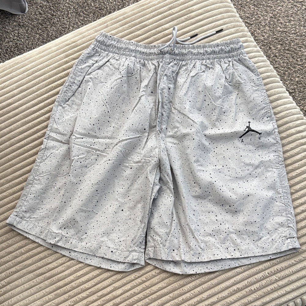 Jordan Speckled Light Gray Shorts